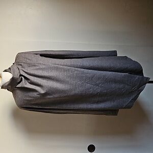Helmut Lang wool drape collar cardigan sweater poncho size P (small)